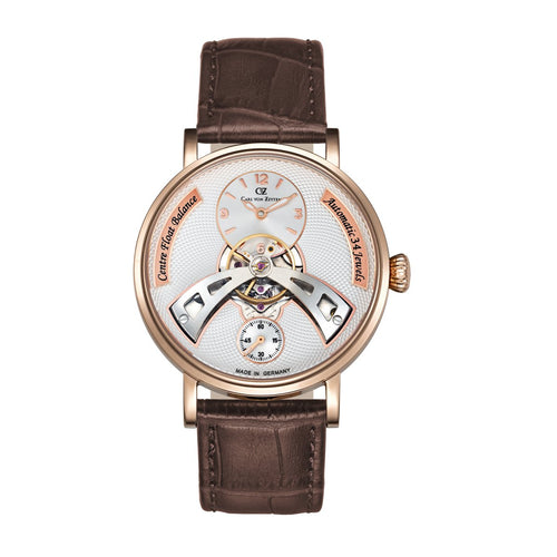 Carl von Zeyten Herren Uhr Armbanduhr Automatik Baden-Baden CVZ0042RWH