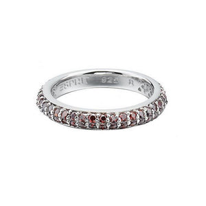 Esprit Damen Ring Silber Zirkonia Elegance red ESRG91667E1