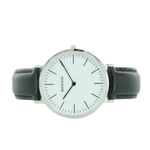 Bering Herren Uhr Armbanduhr Slim Classic - 13738-404 Leder