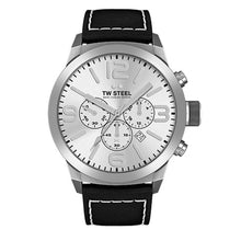 Laden Sie das Bild in den Galerie-Viewer, TW Steel Herren Uhr Armbanduhr Chrono Marc Coblen Edition TWMC35 Lederband