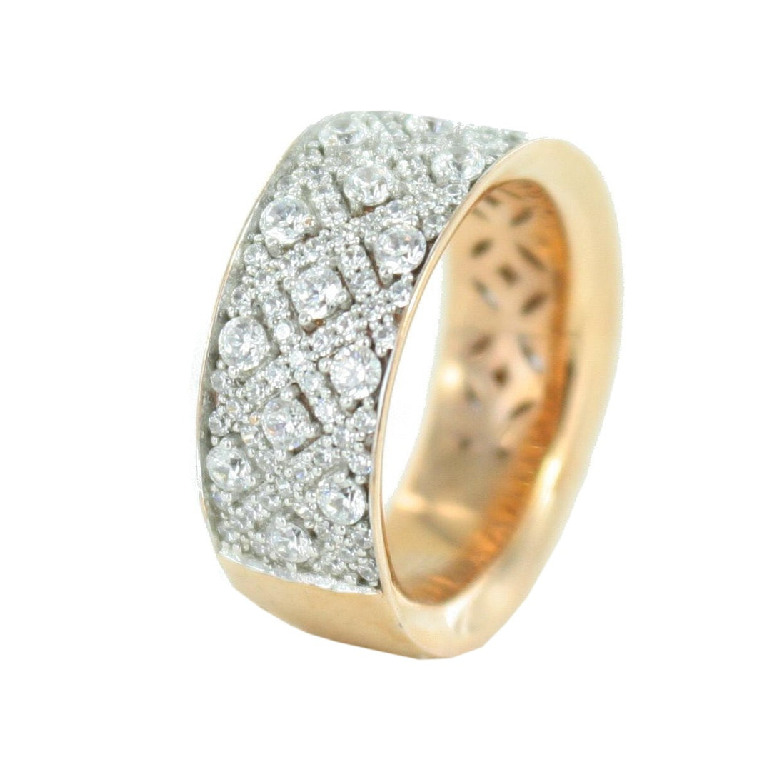 Esprit Collection Damen Ring Silber Rosé Megara Gr.18 ELRG92347A180