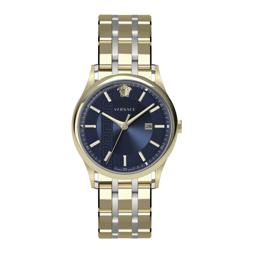 Versace Herren Uhr Armbanduhr Edelstahl Aiakos VE4A00720