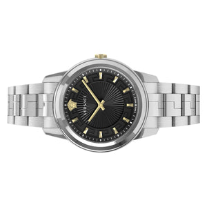 Versace Damen Uhr Armbanduhr Edelstahl Greca VEPX01121