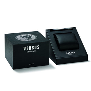 Versus by Versace Herren Uhr Armbanduhr Logo Gent VSP763018 Leder