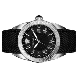 Versace Herren Uhr Armbanduhr Leder Spirit VFE030013
