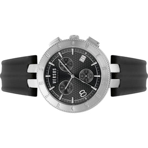 Versus by Versace Herren Uhr Armbanduhr Logo Gent VSP762818 Leder