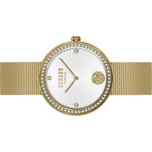 Versus by Versace Damen Uhr Armbanduhr LEA CRYSTAL VSPEN3021 Edelstahl