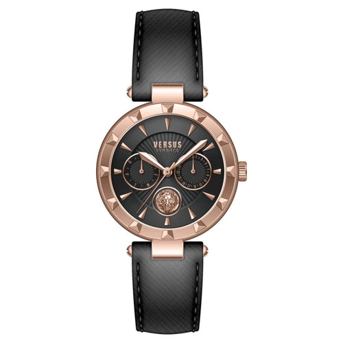 Versus by Versace Damen Uhr Armbanduhr Multifunktion Sertie N VSPOS2421 Leder