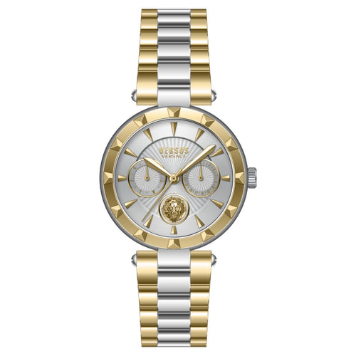Versus by Versace Damen Uhr Armbanduhr Multifunktion Sertie N VSPOS2921 Leder