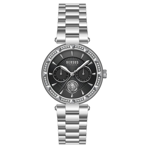 Versus by Versace Damen Uhr Armbanduhr Multifunktion Crystal Sertie VSPOS3821