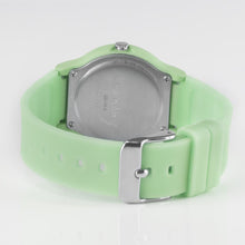 Laden Sie das Bild in den Galerie-Viewer, SINAR Jugenduhr Armbanduhr Analog Quarz Mädchen Silikonband XB-18-3 Mint