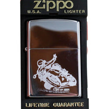 Laden Sie das Bild in den Galerie-Viewer, Zippo Feuerzeug Modell 250 Motorradfahrer