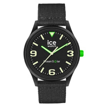 Laden Sie das Bild in den Galerie-Viewer, Ice-Watch Uhr Unisexuhr Solaruhr ICE ocean - Black - Medium - SOLAR 3H 019647