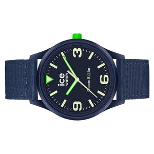 Ice-Watch Uhr Unisexuhr Solaruhr ICE ocean - Dark blue Medium SOLAR 3H 019648