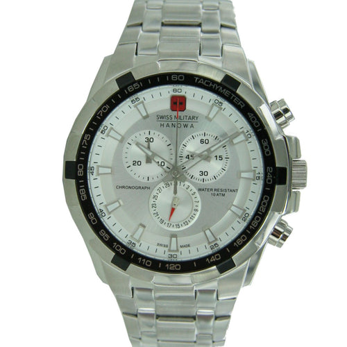 Swiss Military Hanowa Herren Uhr Chrono 06-5272.04.001 Edelstahl