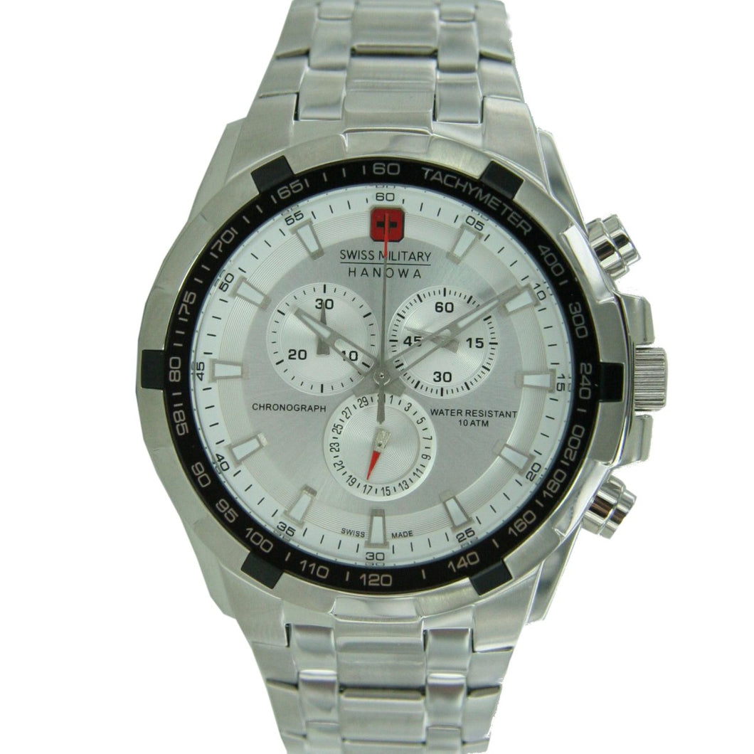 Swiss Military Hanowa Herren Uhr Chrono 06-5272.04.001 Edelstahl
