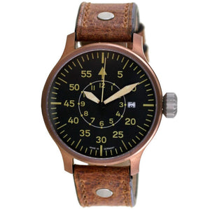 Aristo Herren Uhr Armbanduhr Vintage Erbstück Fliegeruhr Automatik 0H19A