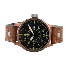 Laden Sie das Bild in den Galerie-Viewer, Aristo Herren Uhr Armbanduhr Vintage Erbstück Fliegeruhr Automatik 0H19A