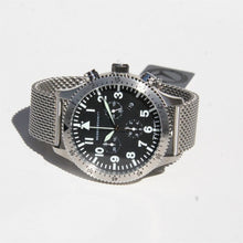 Laden Sie das Bild in den Galerie-Viewer, Aristo Herren Messerschmitt Uhr Chrono Fliegeruhr ME 5030M / 5030M