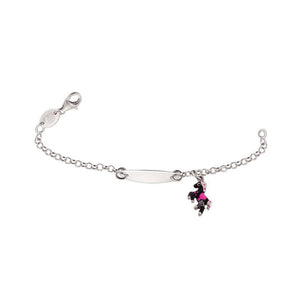 Scout Kinder ID-Armband Kinderarmband Silber Pferd Mädchen 260206100
