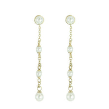 Laden Sie das Bild in den Galerie-Viewer, Skagen Damen Schmuck Set Kette + Ohrringe gold JNSG035 / JESG035 + Box