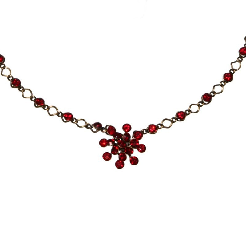 Konplott Halskette Collier Magic Fireball rot siam