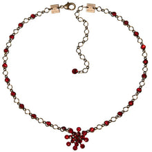Laden Sie das Bild in den Galerie-Viewer, Konplott Halskette Collier Magic Fireball rot siam