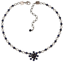 Laden Sie das Bild in den Galerie-Viewer, Konplott Halskette Collier Magic Fireball blau Dunkel-indigo
