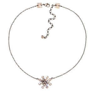 Konplott Halskette hängend Collier Magic Fireball weiß Kristall