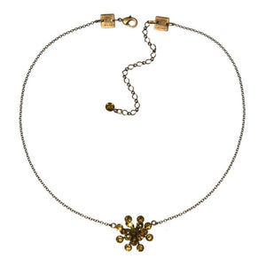 Konplott Halskette hängend Collier Magic Fireball grün Khaki