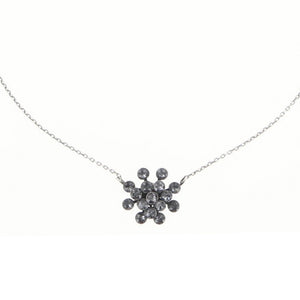 Konplott Halskette hängend Collier Magic Fireball grau