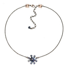 Laden Sie das Bild in den Galerie-Viewer, Konplott Halskette hängend Collier Magic Fireball hellblau Hell-Saphir