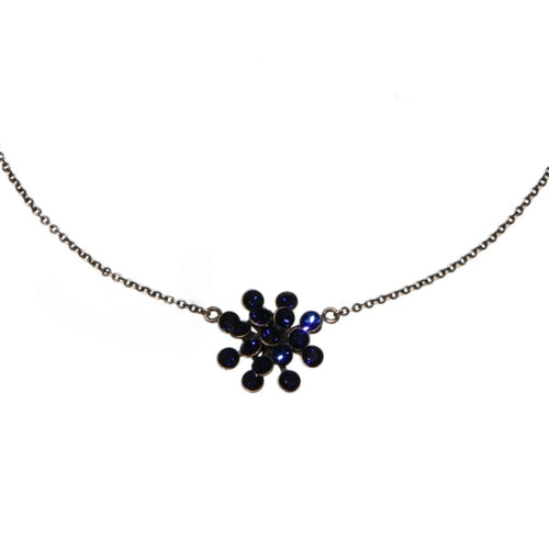 Konplott Halskette hängend Collier Magic Fireball blau Dunkel-indigo