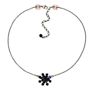 Konplott Halskette hängend Collier Magic Fireball blau Dunkel-indigo