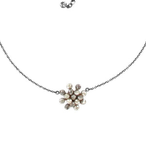 Konplott Halskette hängend Collier Magic Fireball weiß