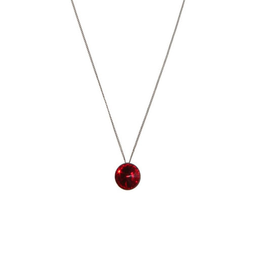 Konplott Halskette hängend Collier Rivoli rot Siam
