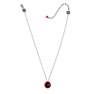 Konplott Halskette hängend Collier Rivoli rot Siam