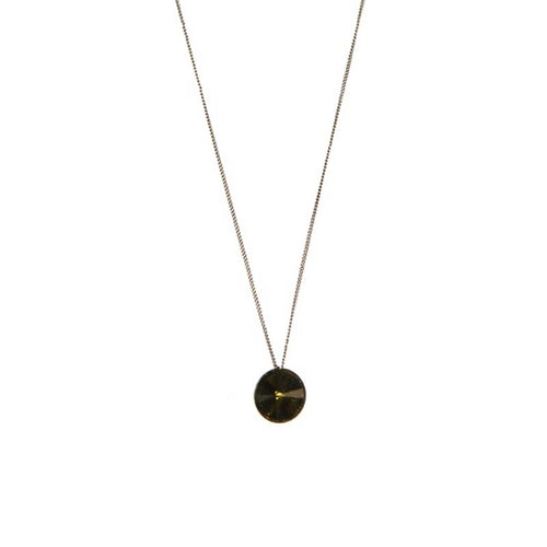 Konplott Halskette hängend Collier Rivoli grün Olivin