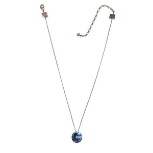 Konplott Halskette hängend Collier Rivoli hellblau Hell-Saphir