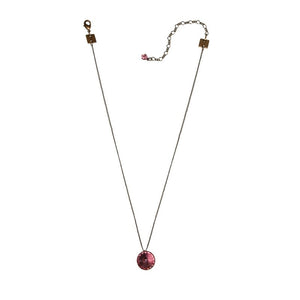 Konplott Halskette hängend Collier Rivoli pink Hell-Rosa