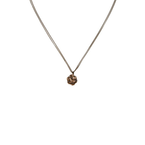 Konplott Halskette hängend Collier Disco Balls beige Kristall