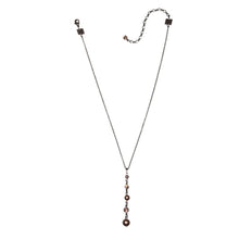 Laden Sie das Bild in den Galerie-Viewer, Konplott Halskette Pearl Shadow beige Kristall goldener Schatten