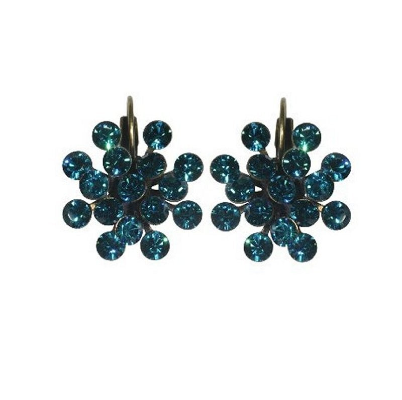 Konplott Ohrringe EuroWire Magic Fireball turquoise indicolite