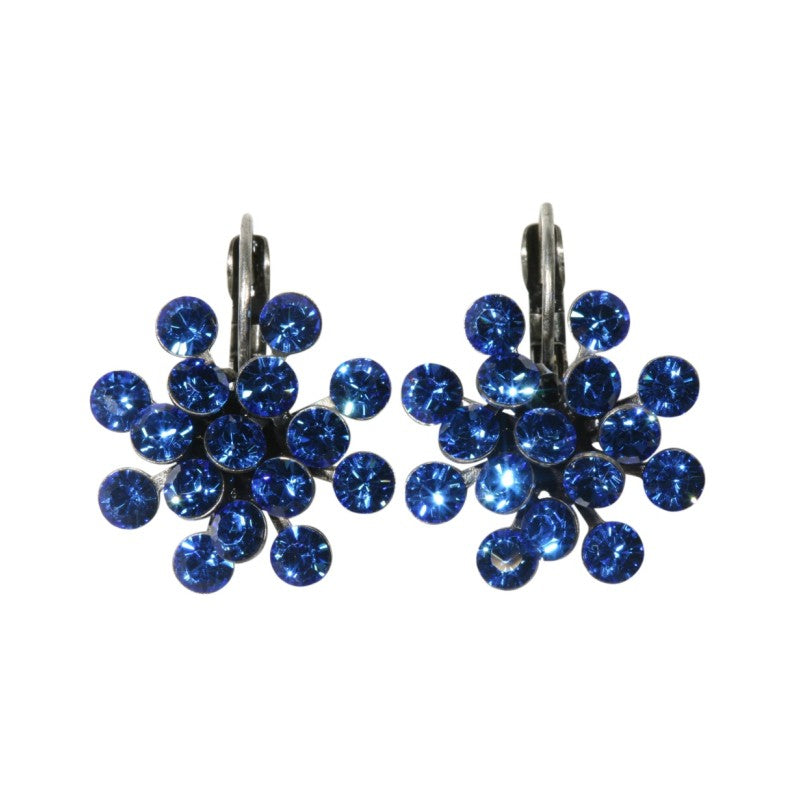 Konplott Ohrringe EuroWire Ohrhänger Magic Fireball blau Saphir