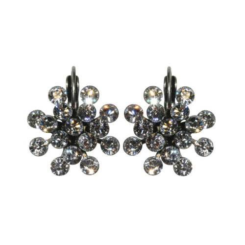 Konplott Ohrringe EuroWire Ohrhänger Magic Fireball weiß Kristall