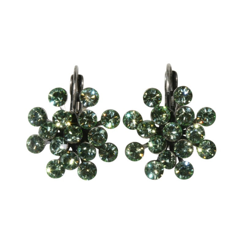 Konplott Ohrringe EuroWire Ohrhänger Magic Fireball hellgrün Chrysolit