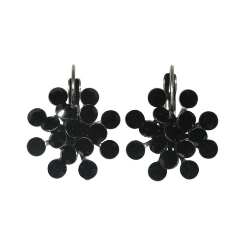 Konplott Ohrringe EuroWire Ohrhänger Magic Fireball schwarz Jet