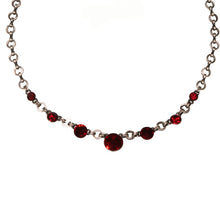 Laden Sie das Bild in den Galerie-Viewer, Konplott Halskette Collier Rivoli rot Siam
