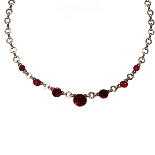Konplott Halskette Collier Rivoli rot Siam