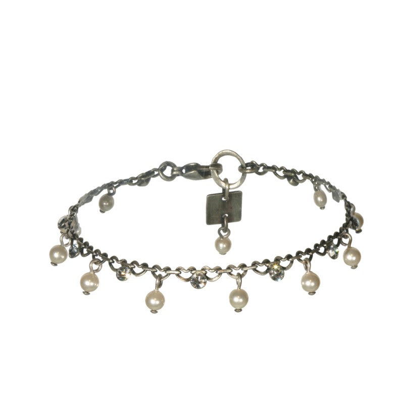 Konplott Armband Pearl Shadow weiß Kristall